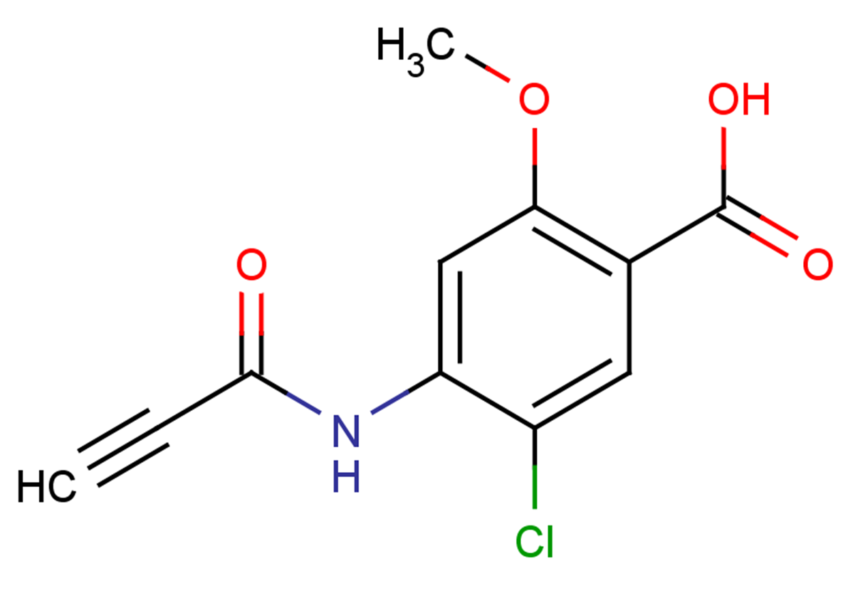 5-chloro-2-methoxy-4-(prop-2-ynamido)benzoic acid