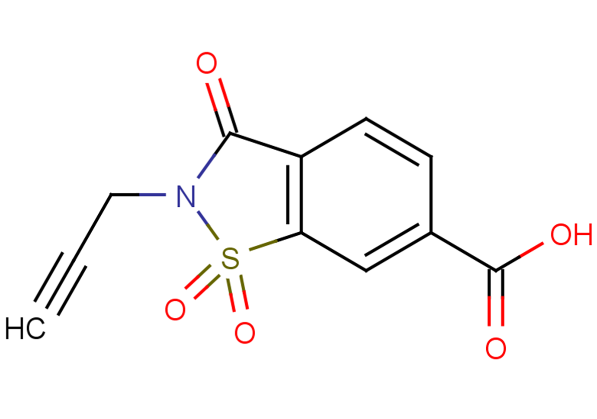 1,1,3-trioxo-2-(prop-2-yn-1-yl)-2,3-dihydro-1$l^{6},2-benzothiazole-6-carboxylic acid