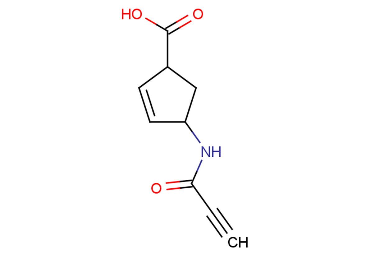 4-(prop-2-ynamido)cyclopent-2-ene-1-carboxylic acid