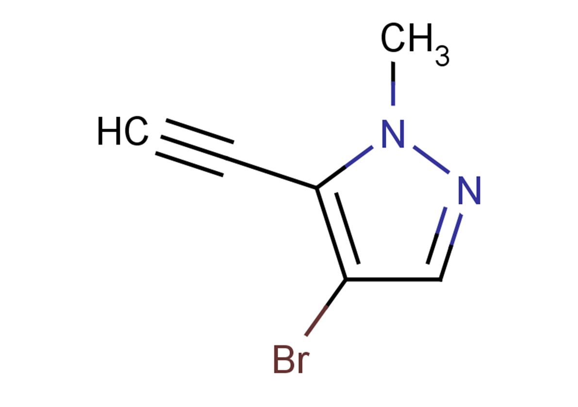 4-bromo-5-ethynyl-1-methyl-1H-pyrazole