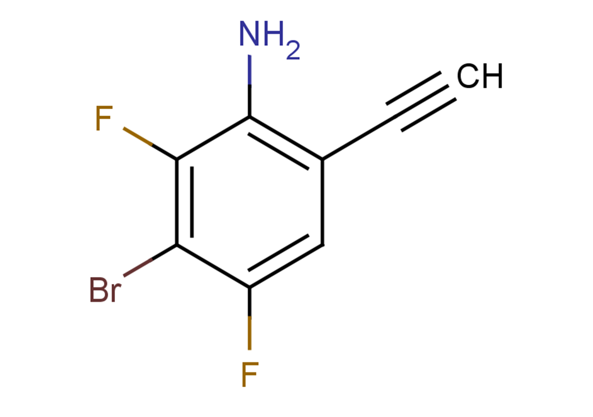 3-bromo-6-ethynyl-2,4-difluoroaniline