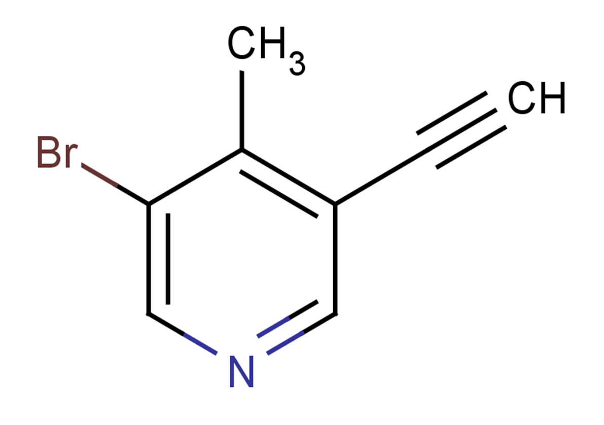 3-bromo-5-ethynyl-4-methylpyridine