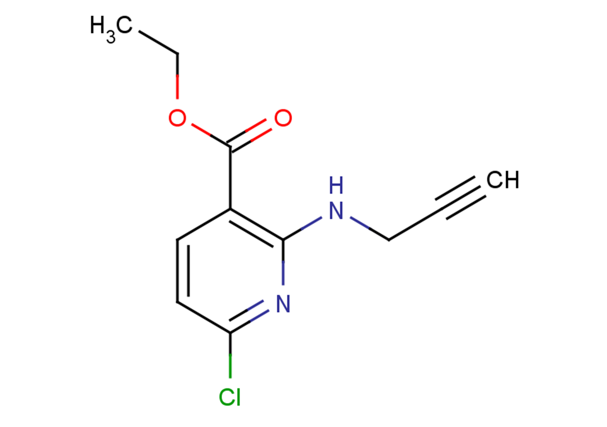 ethyl 6-chloro-2-(prop-2-yn-1-ylamino)pyridine-3-carboxylate