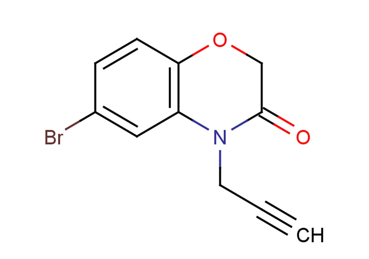 6-bromo-4-(prop-2-yn-1-yl)-3,4-dihydro-2H-1,4-benzoxazin-3-one