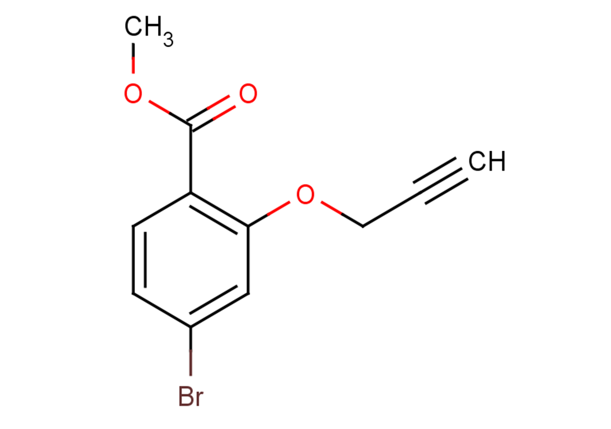 methyl 4-bromo-2-(prop-2-yn-1-yloxy)benzoate