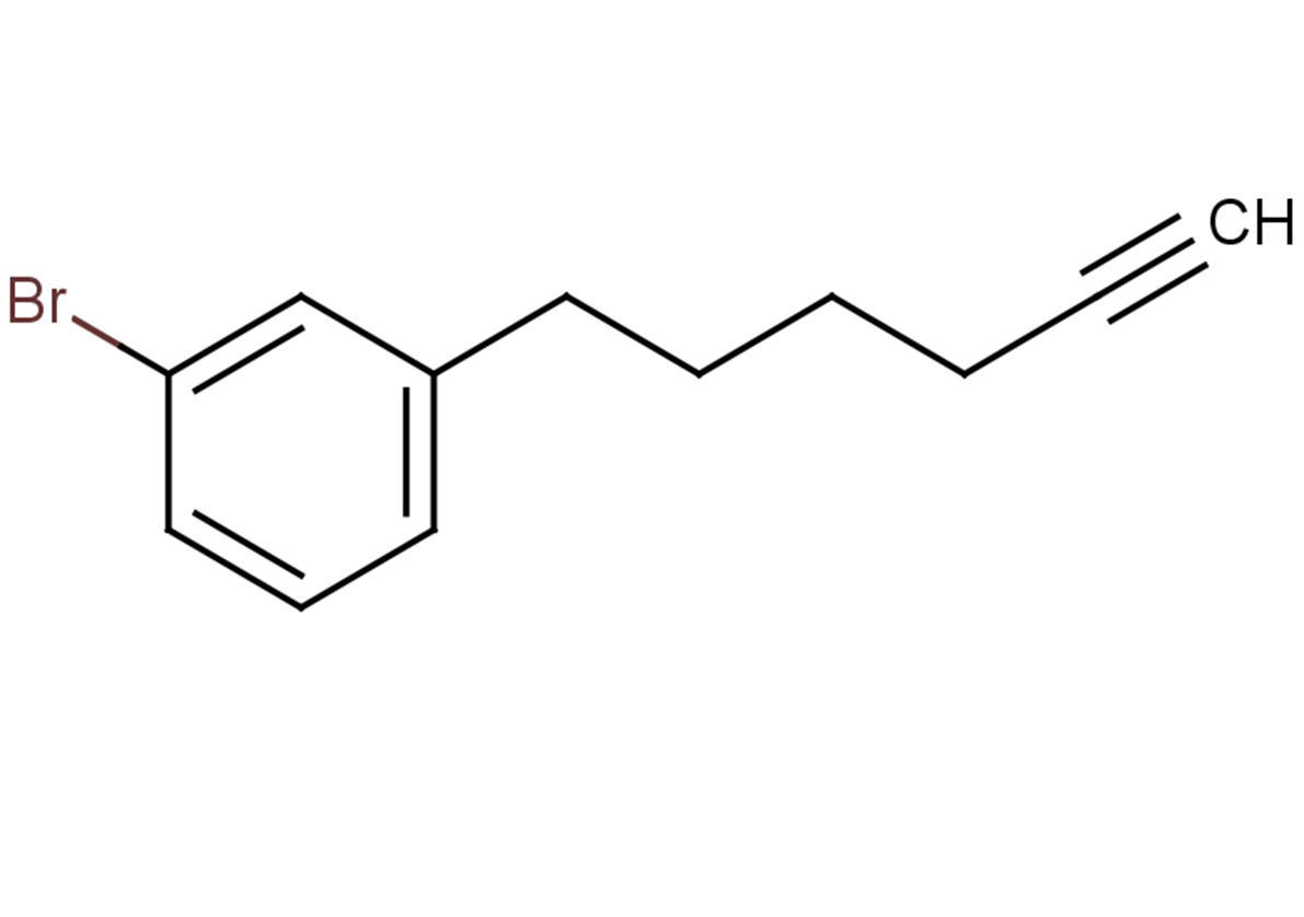 1-bromo-3-(hex-5-yn-1-yl)benzene