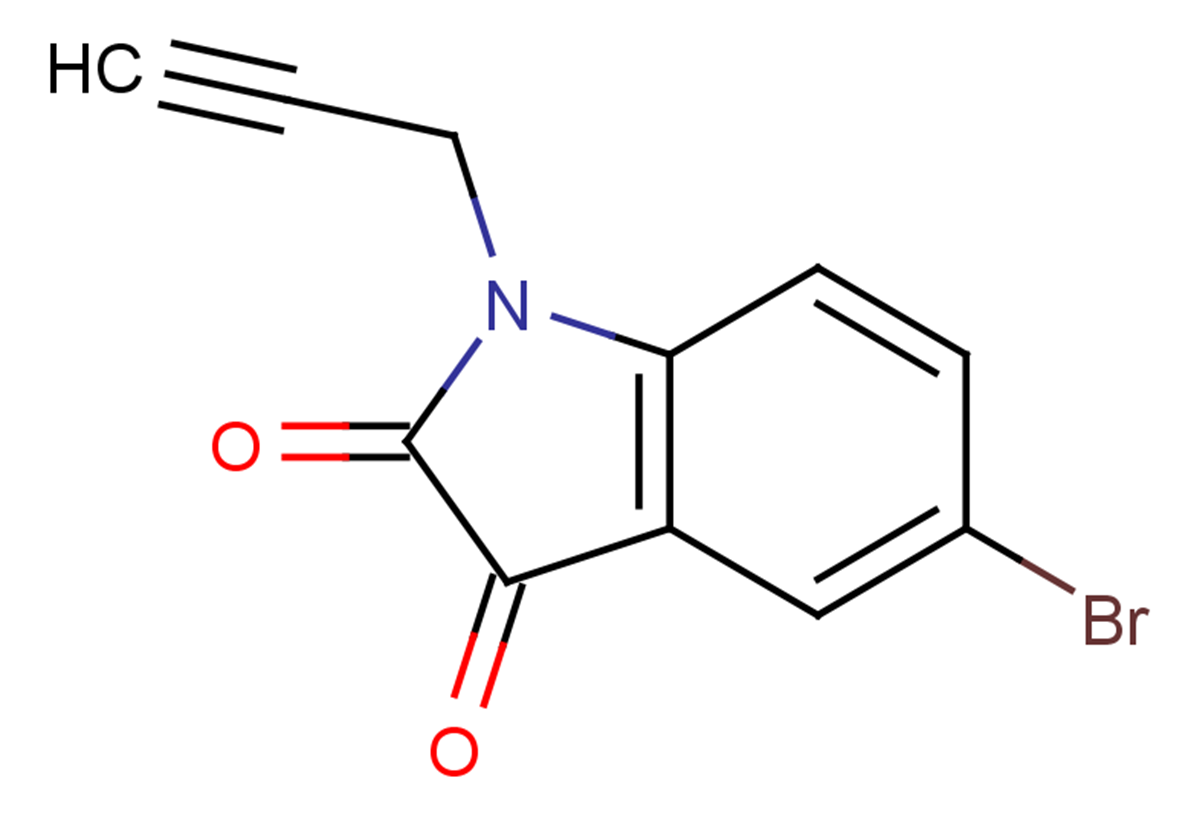 5-bromo-1-(prop-2-yn-1-yl)-2,3-dihydro-1H-indole-2,3-dione