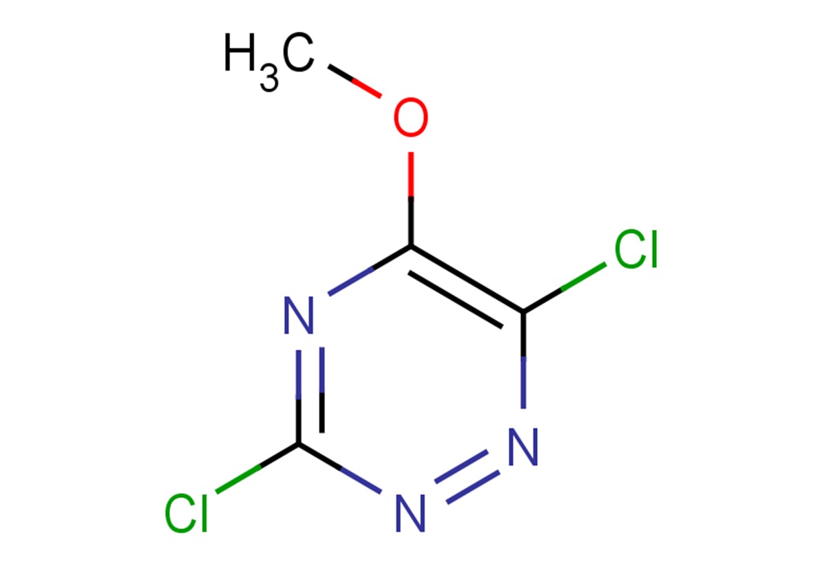 3,6-dichloro-5-methoxy-1,2,4-triazine