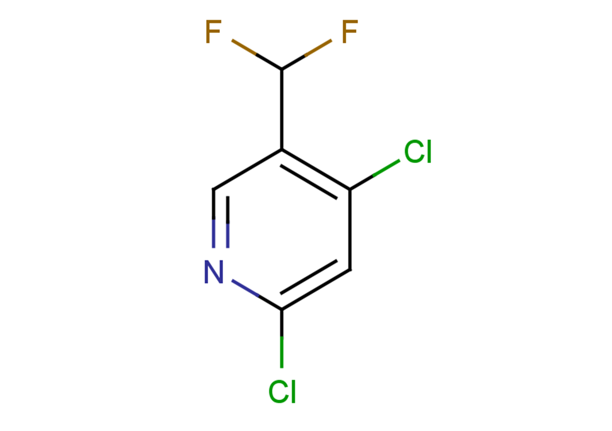 2,4-dichloro-5-(difluoromethyl)pyridine