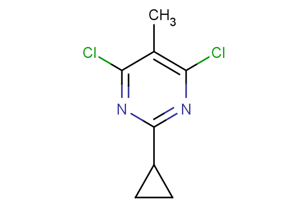 4,6-dichloro-2-cyclopropyl-5-methylpyrimidine