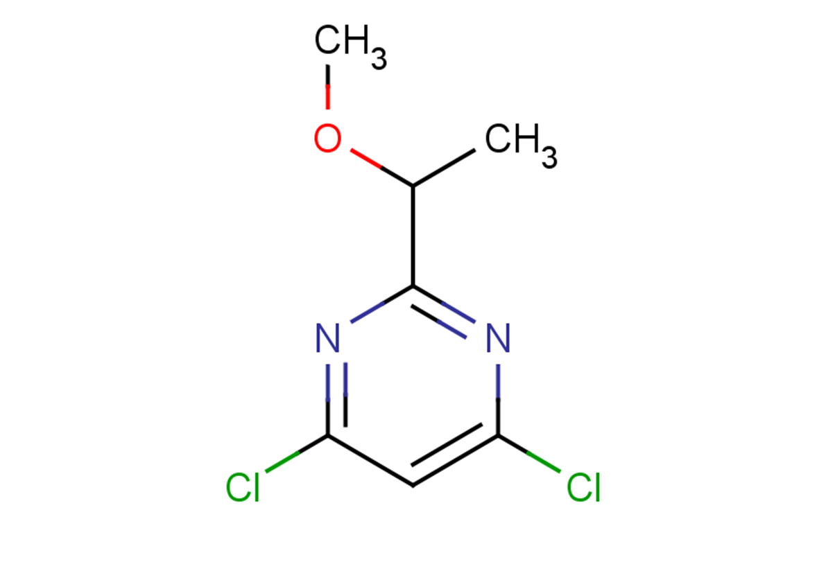 4,6-dichloro-2-(1-methoxyethyl)pyrimidine