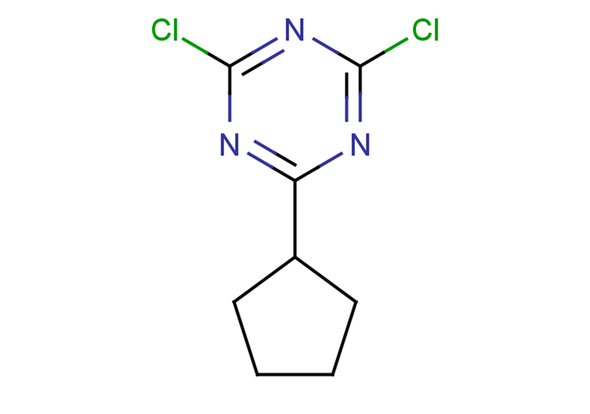 2,4-dichloro-6-cyclopentyl-1,3,5-triazine