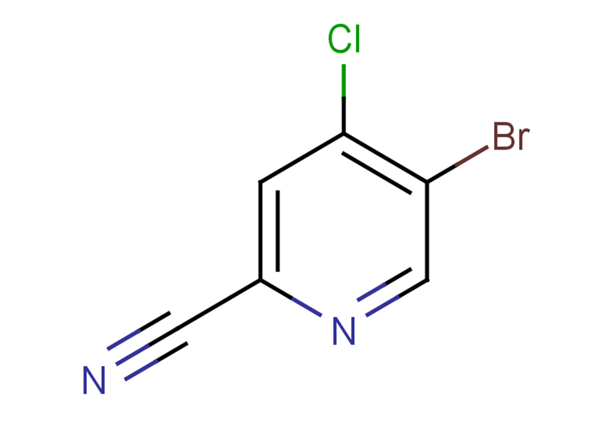 5-bromo-4-chloropyridine-2-carbonitrile