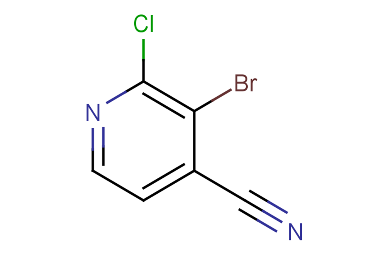 3-bromo-2-chloropyridine-4-carbonitrile