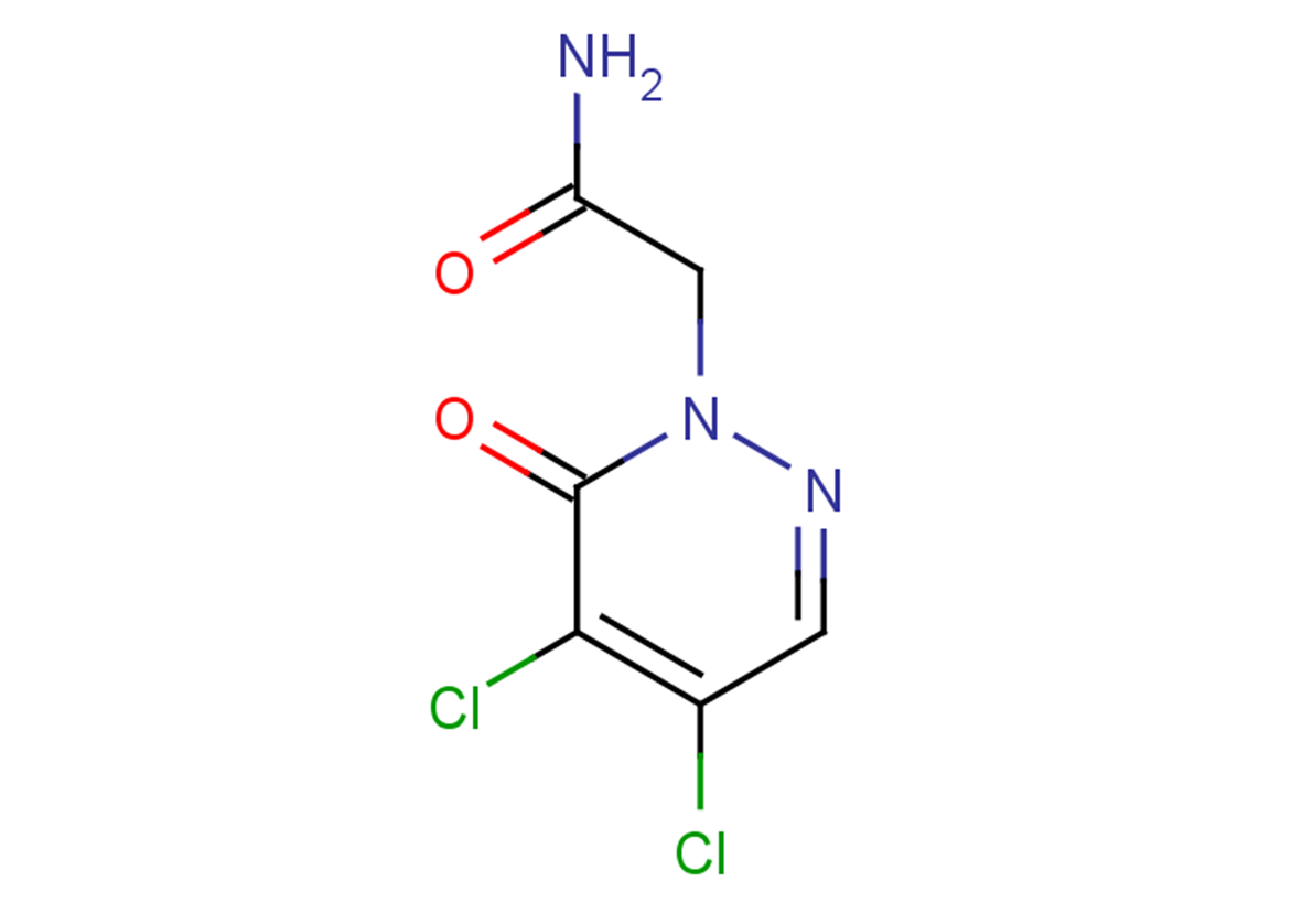 2-(4,5-dichloro-6-oxo-1,6-dihydropyridazin-1-yl)acetamide