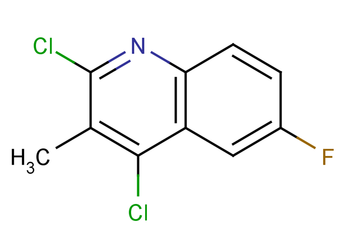 2,4-dichloro-6-fluoro-3-methylquinoline