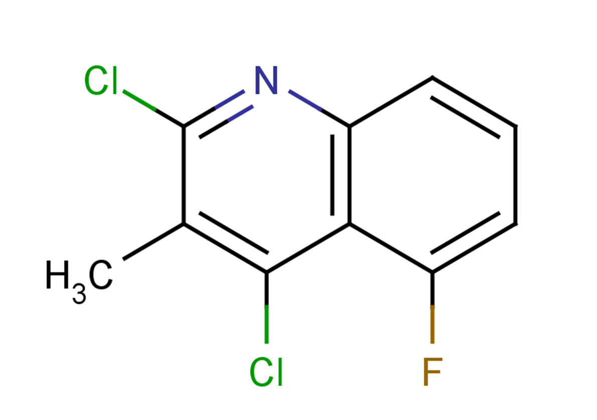 2,4-dichloro-5-fluoro-3-methylquinoline
