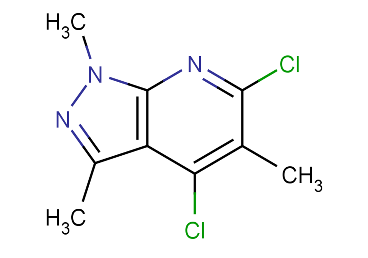 4,6-dichloro-1,3,5-trimethyl-1H-pyrazolo[3,4-b]pyridine
