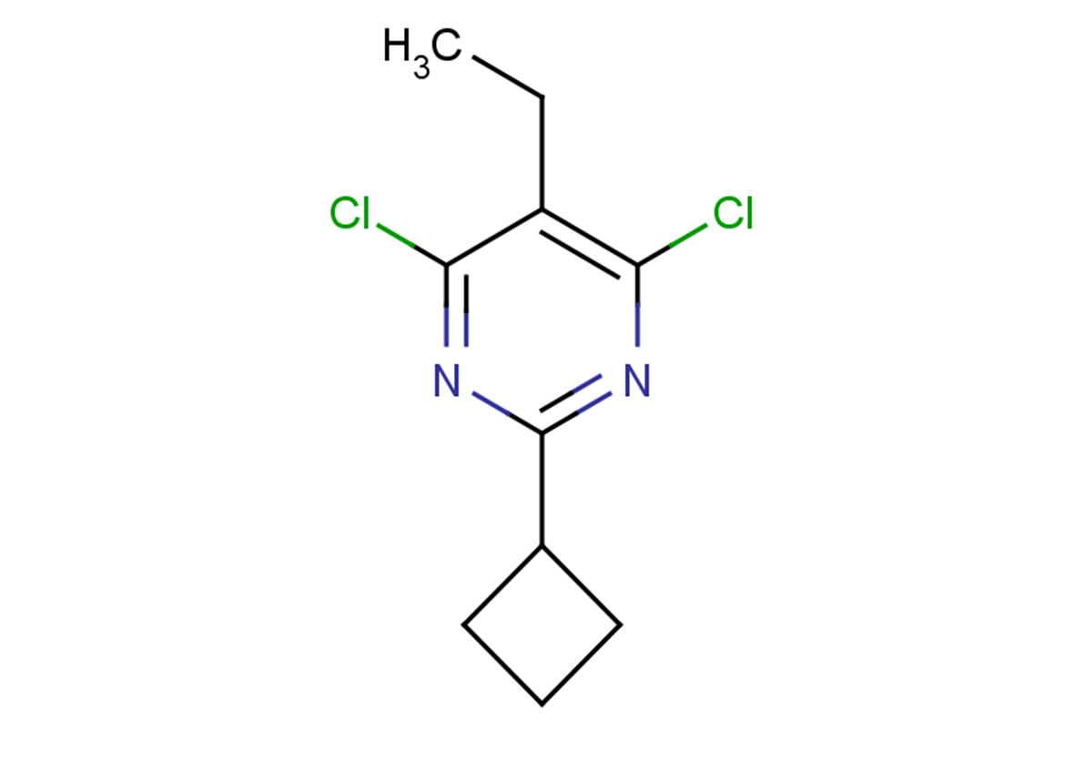 4,6-dichloro-2-cyclobutyl-5-ethylpyrimidine