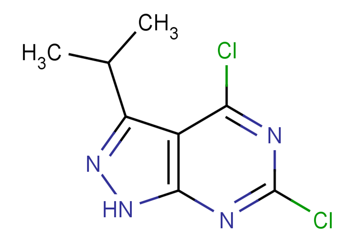 4,6-dichloro-3-(propan-2-yl)-1H-pyrazolo[3,4-d]pyrimidine