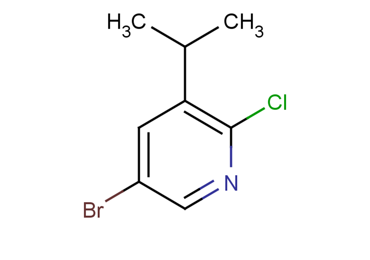 5-bromo-2-chloro-3-(propan-2-yl)pyridine