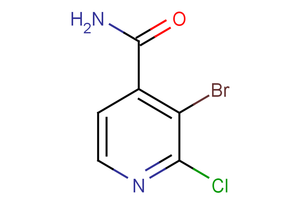 3-bromo-2-chloropyridine-4-carboxamide