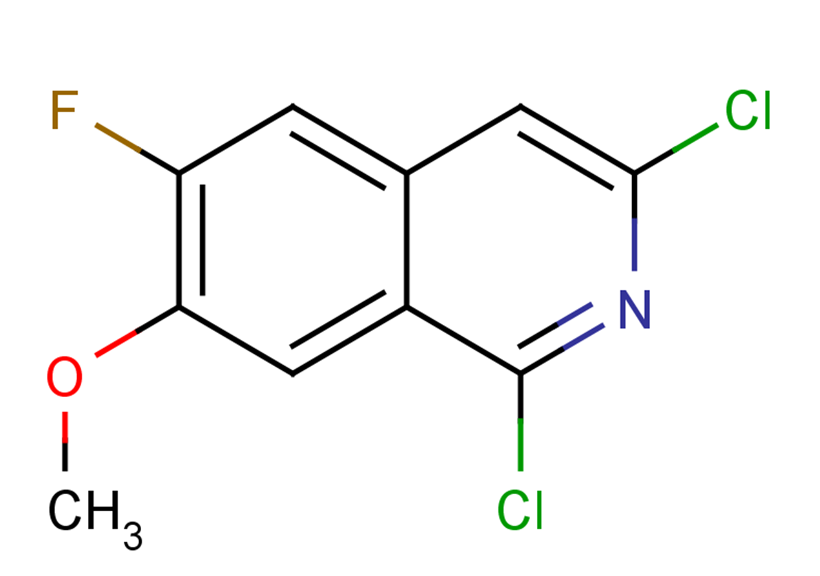 1,3-dichloro-6-fluoro-7-methoxyisoquinoline
