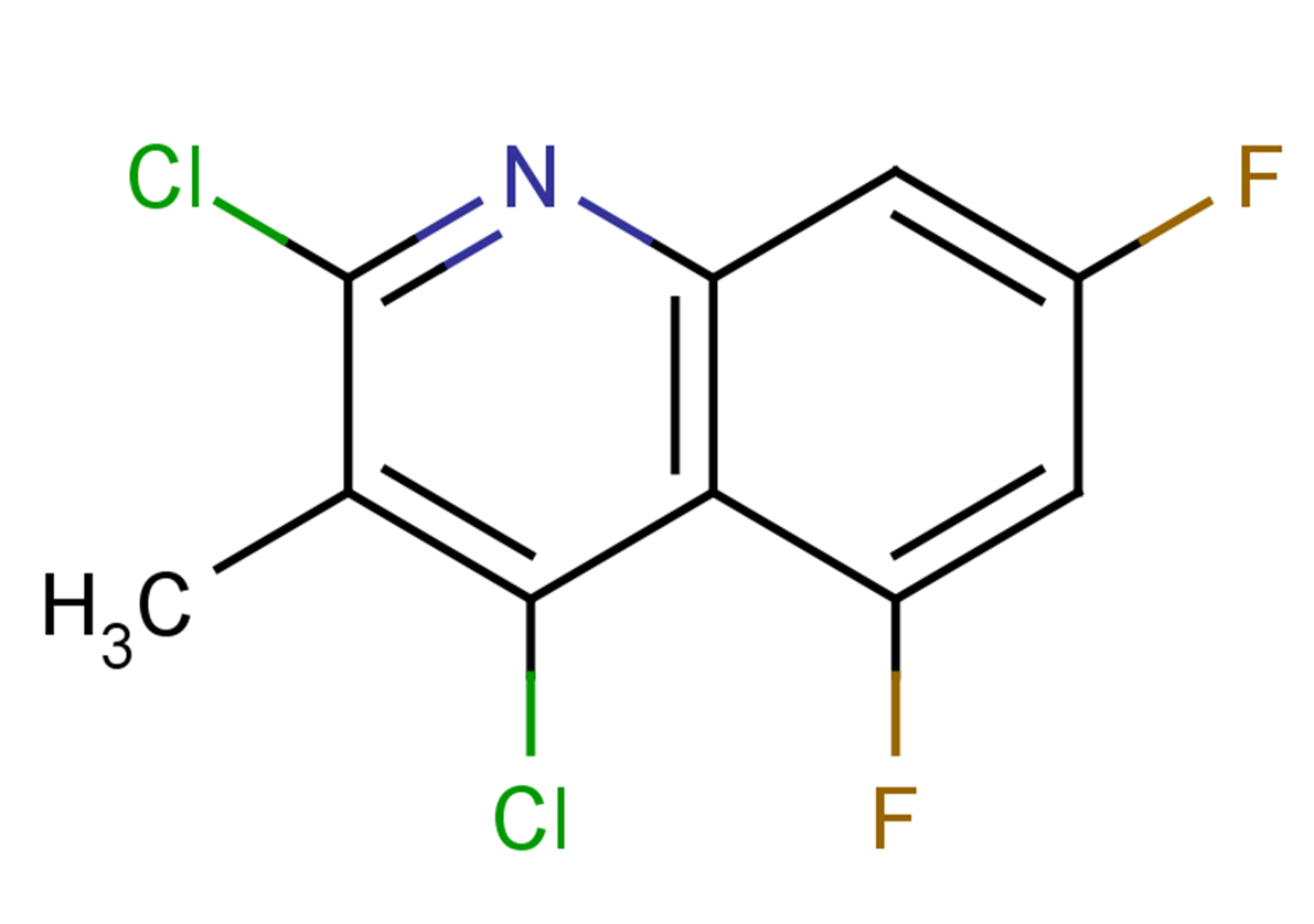 2,4-dichloro-5,7-difluoro-3-methylquinoline
