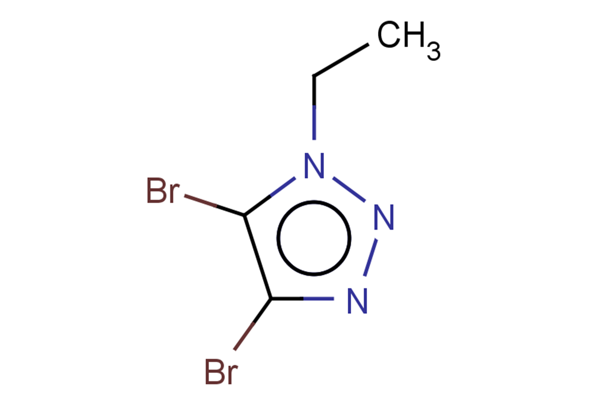 4,5-dibromo-1-ethyl-1H-1,2,3-triazole