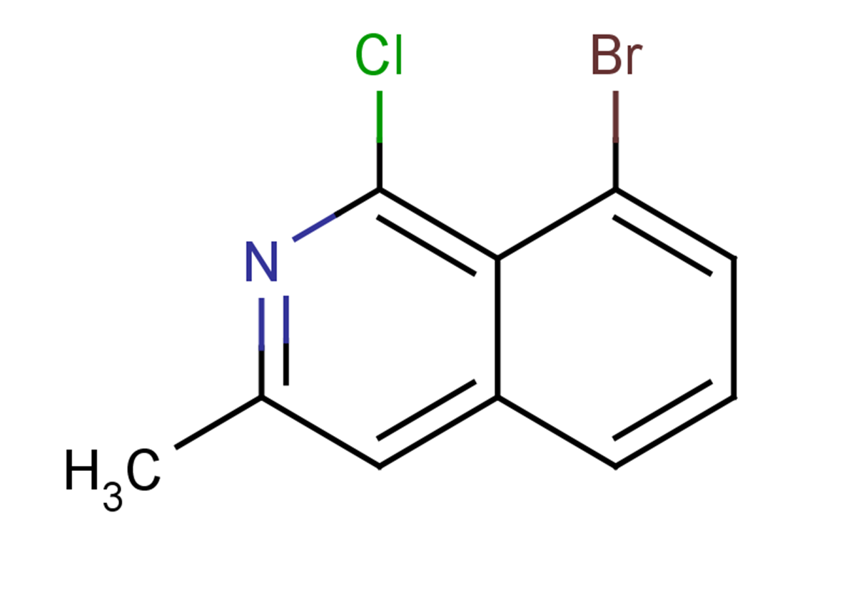 8-bromo-1-chloro-3-methylisoquinoline