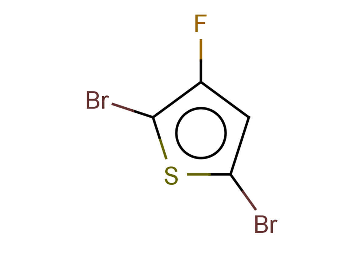 2,5-dibromo-3-fluorothiophene
