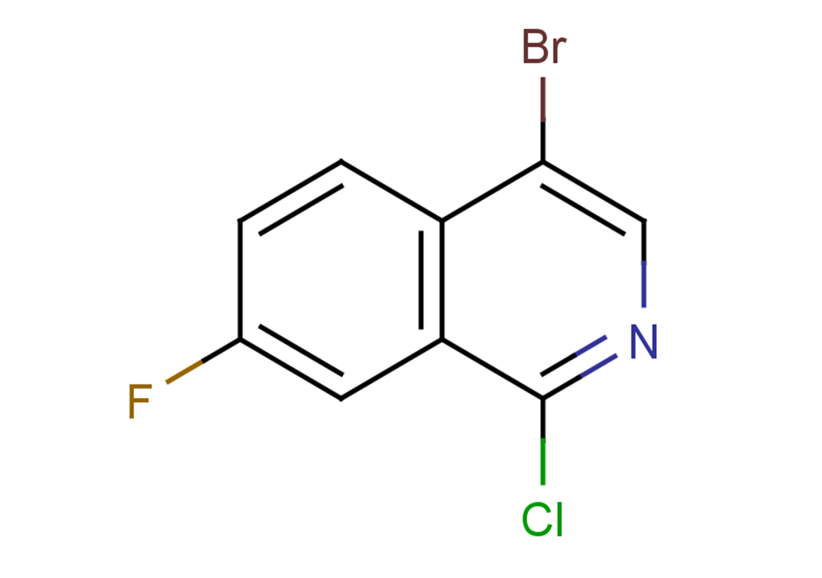 4-bromo-1-chloro-7-fluoroisoquinoline