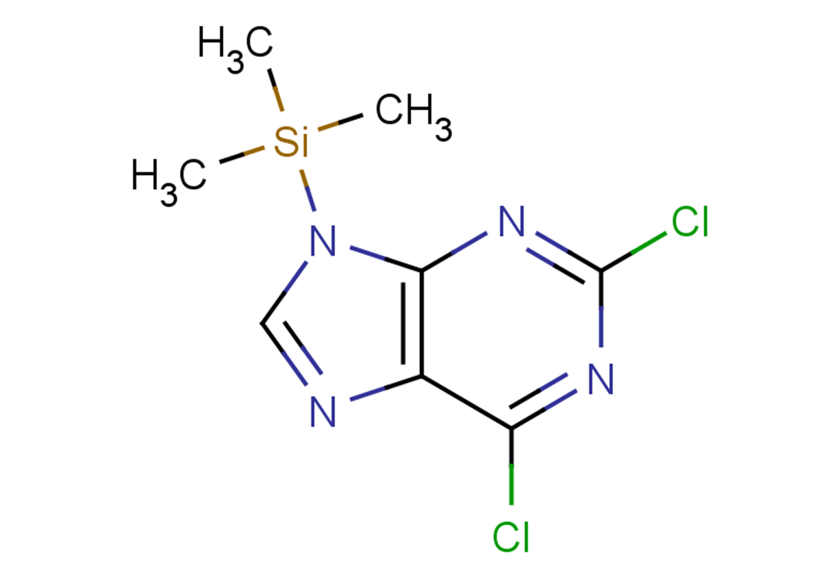 2,6-dichloro-9-(trimethylsilyl)-9H-purine