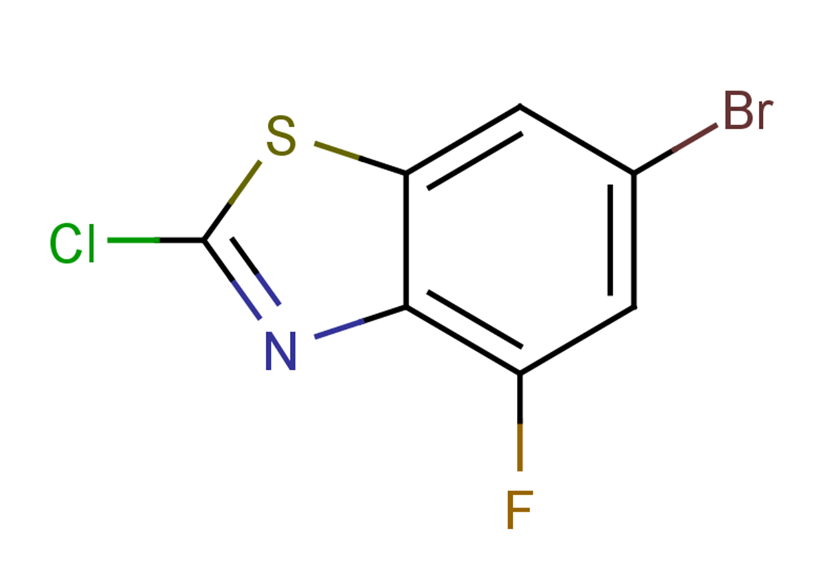 6-bromo-2-chloro-4-fluoro-1,3-benzothiazole