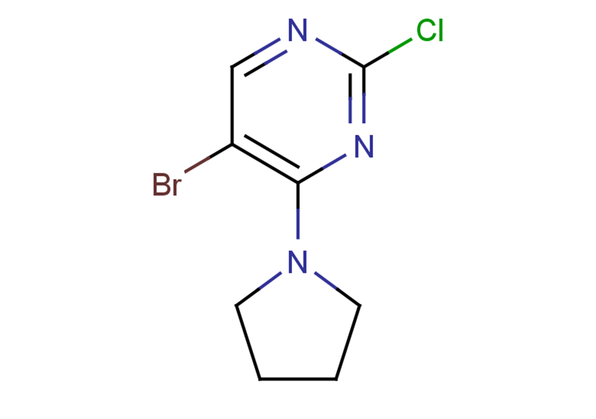 5-bromo-2-chloro-4-(pyrrolidin-1-yl)pyrimidine