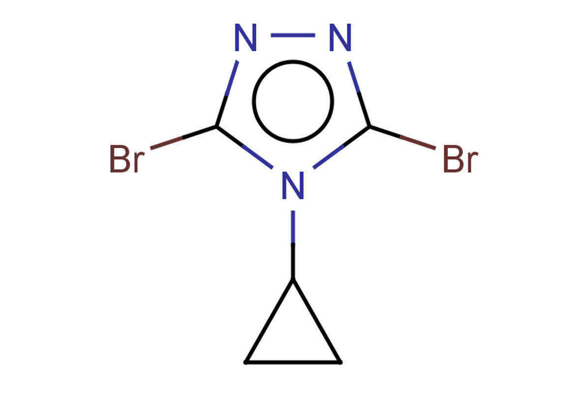 3,5-dibromo-4-cyclopropyl-4H-1,2,4-triazole