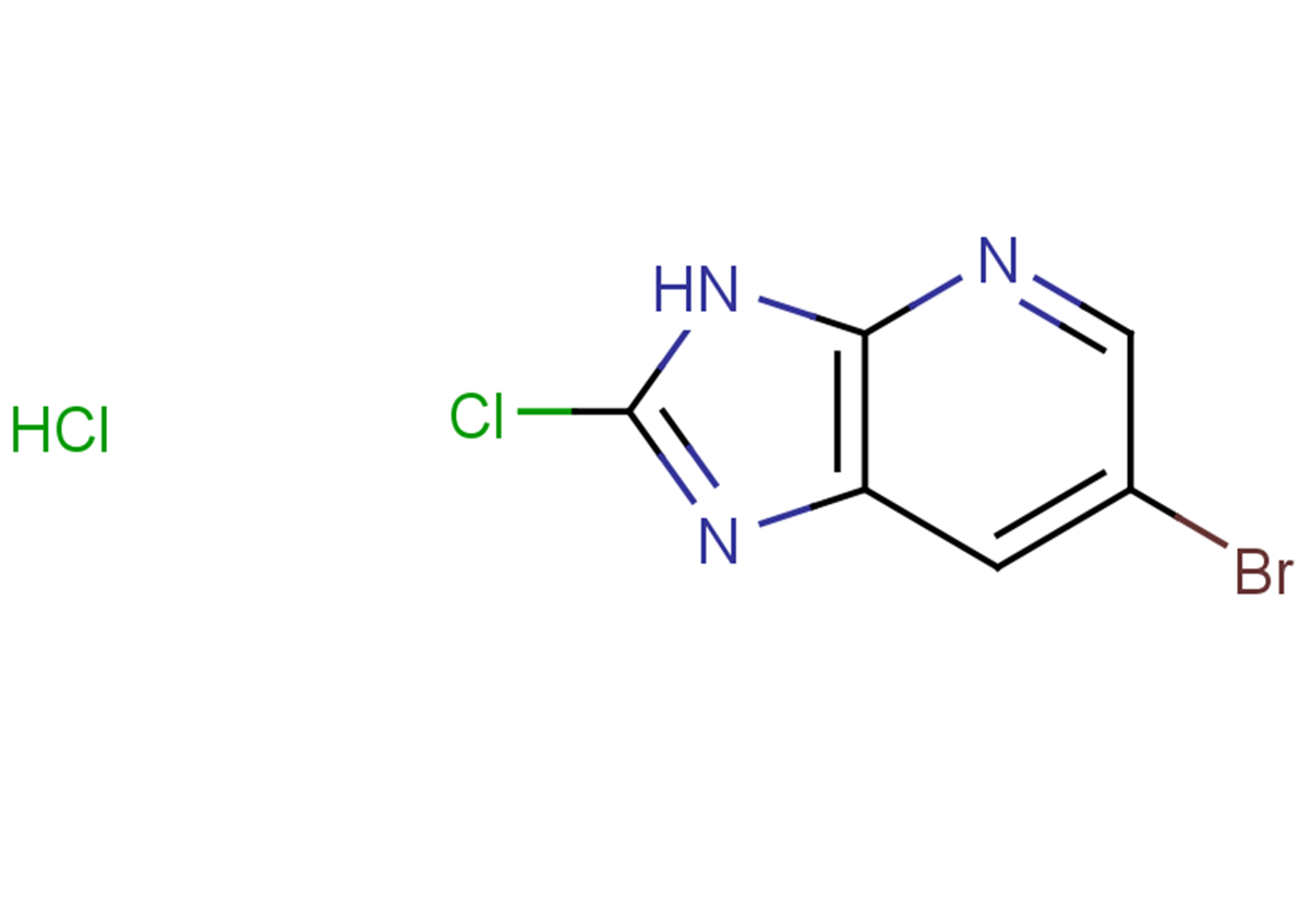 6-bromo-2-chloro-3H-imidazo[4,5-b]pyridine hydrochloride