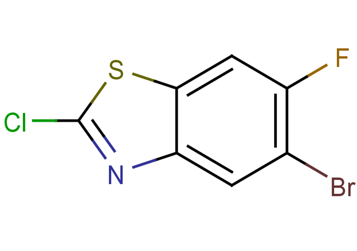 5-bromo-2-chloro-6-fluoro-1,3-benzothiazole
