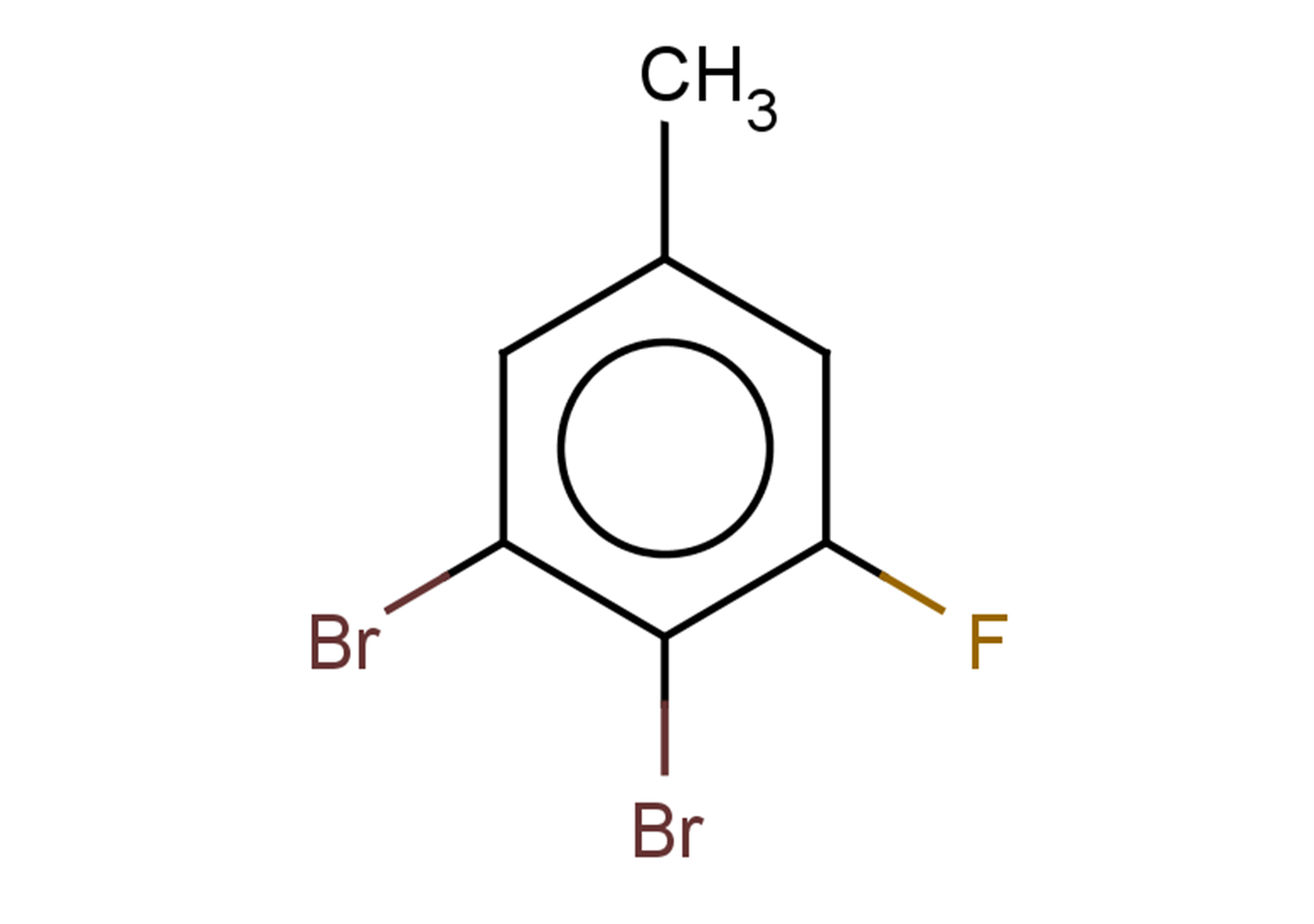 1,2-dibromo-3-fluoro-5-methylbenzene