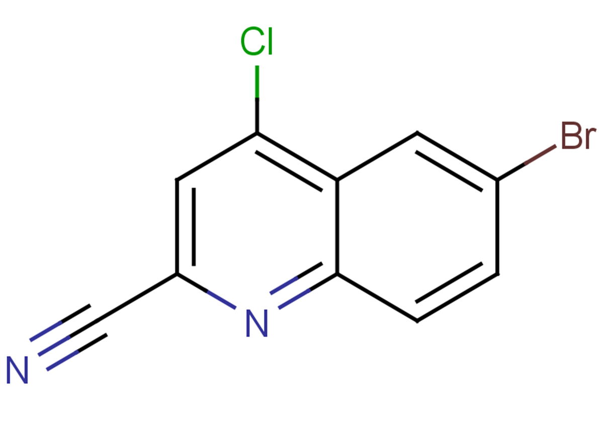 6-bromo-4-chloroquinoline-2-carbonitrile