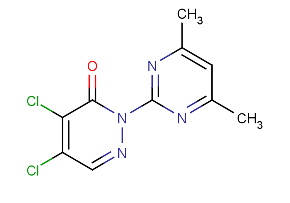 4,5-dichloro-2-(4,6-dimethylpyrimidin-2-yl)-2,3-dihydropyridazin-3-one