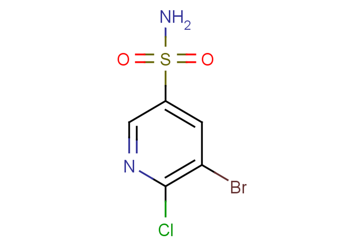 5-bromo-6-chloropyridine-3-sulfonamide