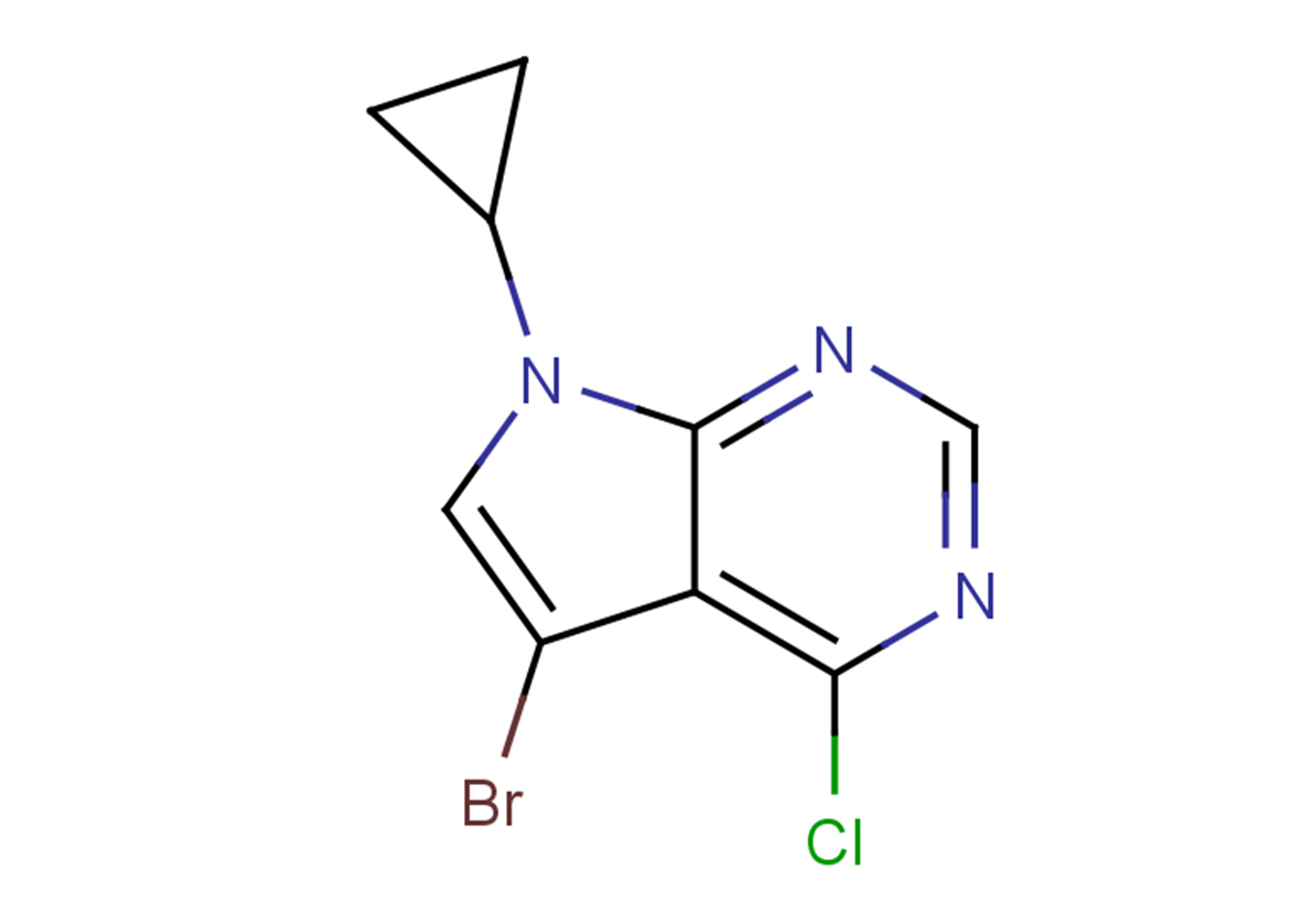 5-bromo-4-chloro-7-cyclopropyl-7H-pyrrolo[2,3-d]pyrimidine