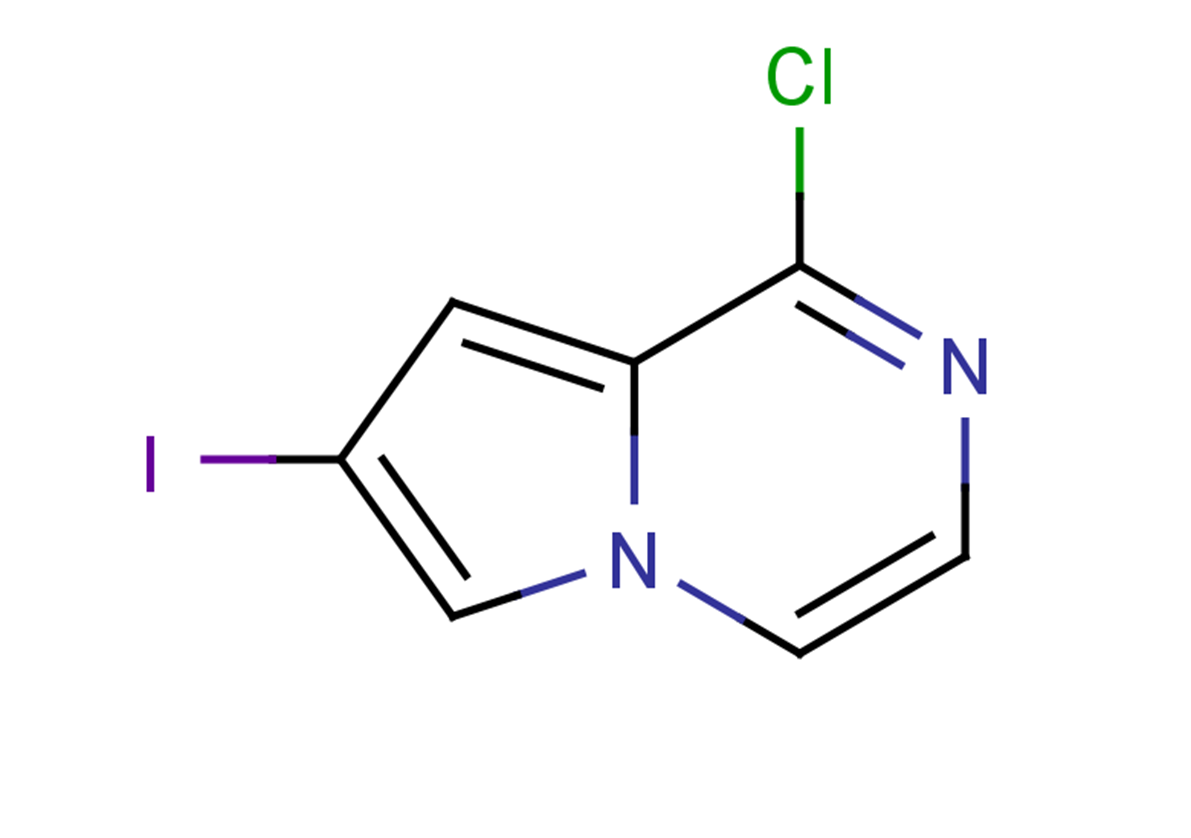 1-chloro-7-iodopyrrolo[1,2-a]pyrazine