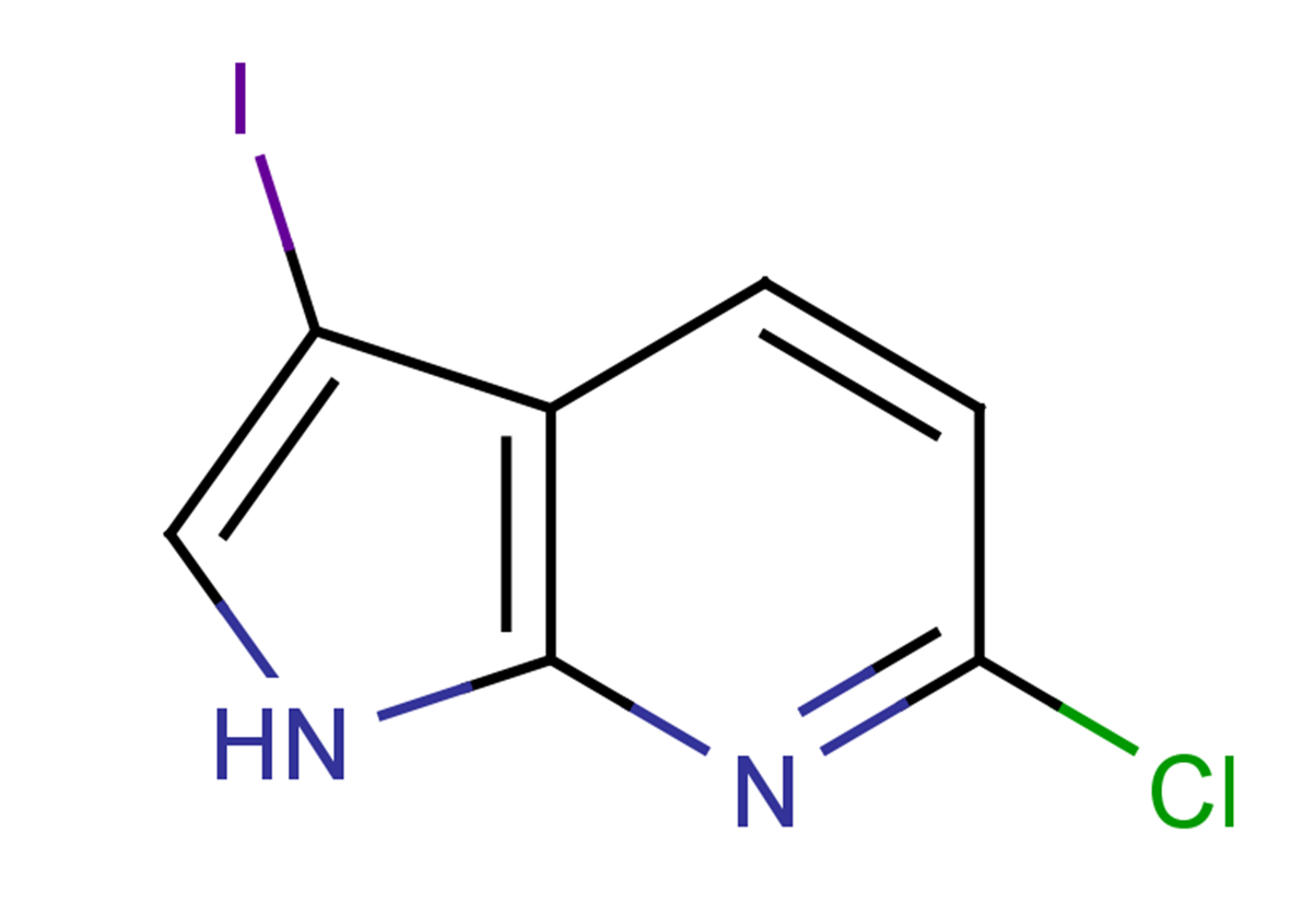 6-chloro-3-iodo-1H-pyrrolo[2,3-b]pyridine