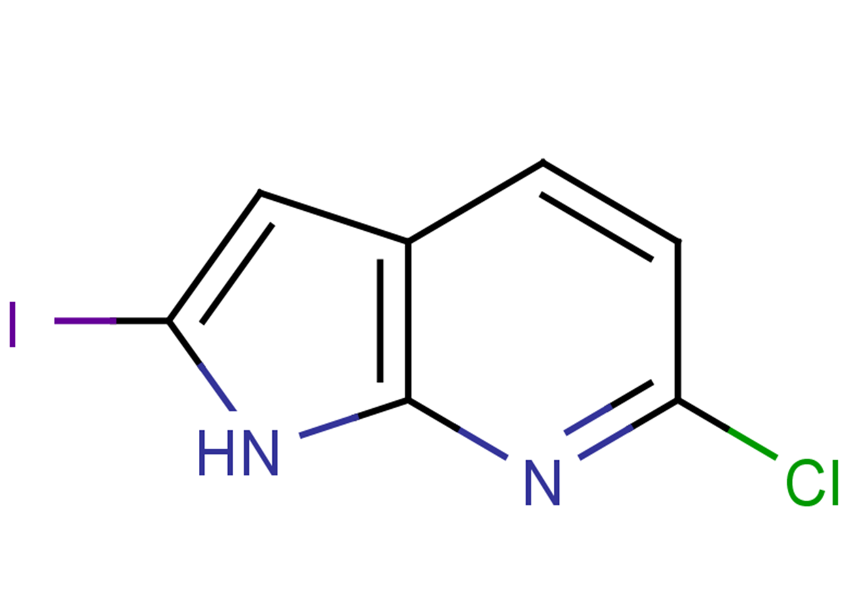 6-chloro-2-iodo-1H-pyrrolo[2,3-b]pyridine