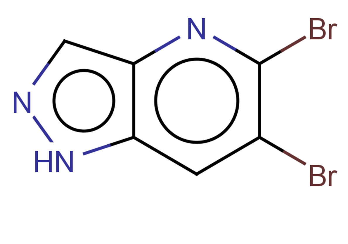 5,6-dibromo-1H-pyrazolo[4,3-b]pyridine