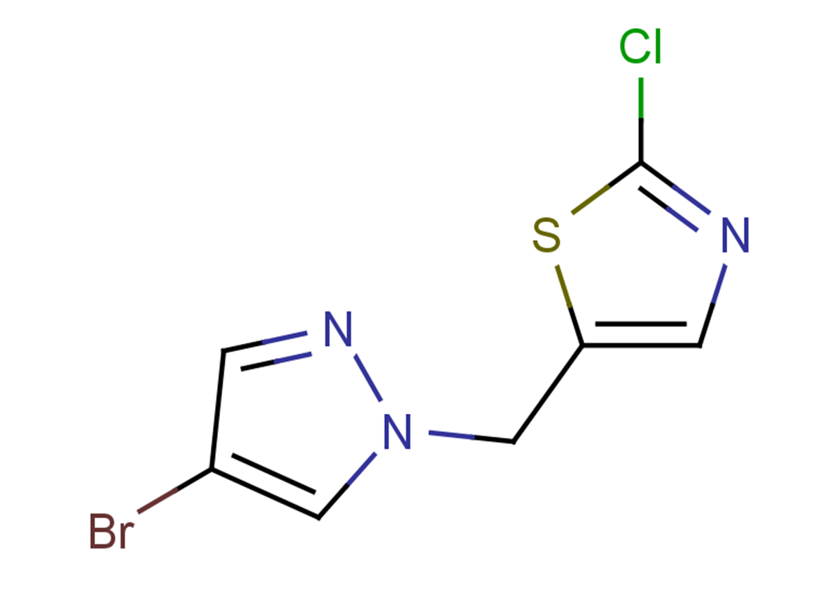 5-[(4-bromo-1H-pyrazol-1-yl)methyl]-2-chloro-1,3-thiazole