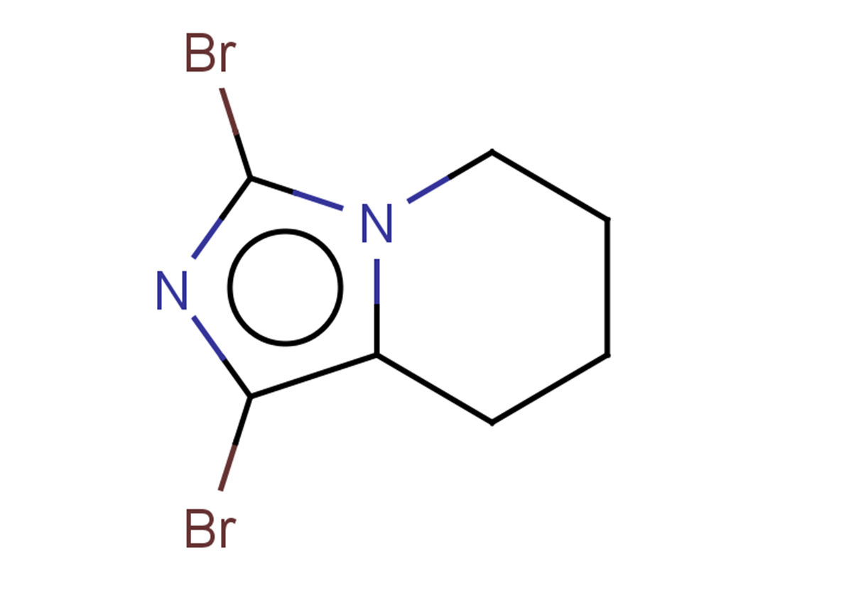 1,3-dibromo-5H,6H,7H,8H-imidazo[1,5-a]pyridine