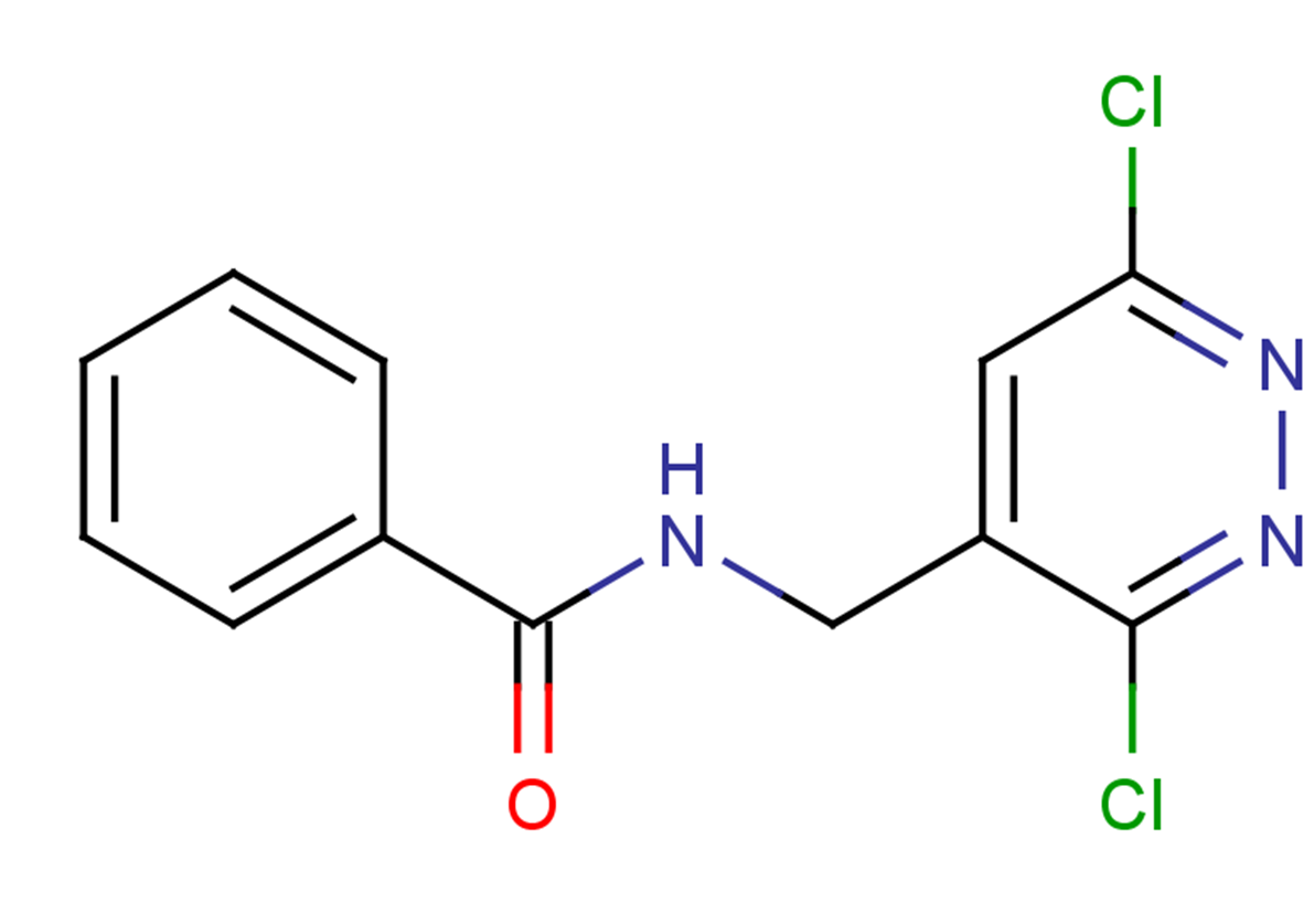 N-[(3,6-dichloropyridazin-4-yl)methyl]benzamide
